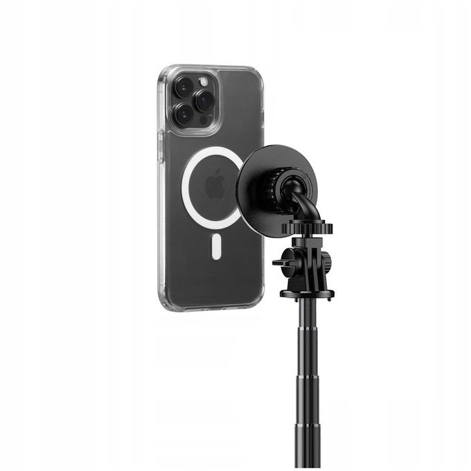 Selfie stick cu trepied L06S MagSafe, neagră, Tech-Protect