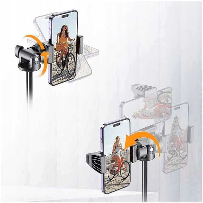 Selfie stick cu trepied L03S, albă, Tech-Protect