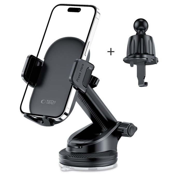 Suport auto V7 Universal Dashboard & Vent, neagră, Tech-Protect