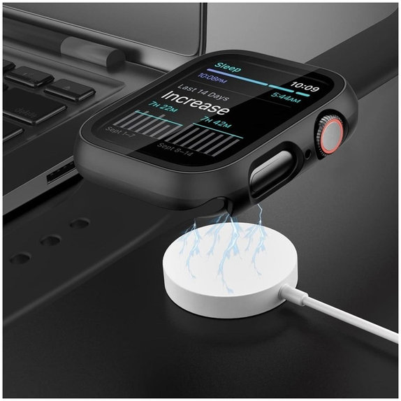 Curea DEFENSE360 pentru Apple Watch 10 / 11 (46 mm), transparentă, Tech-Protect