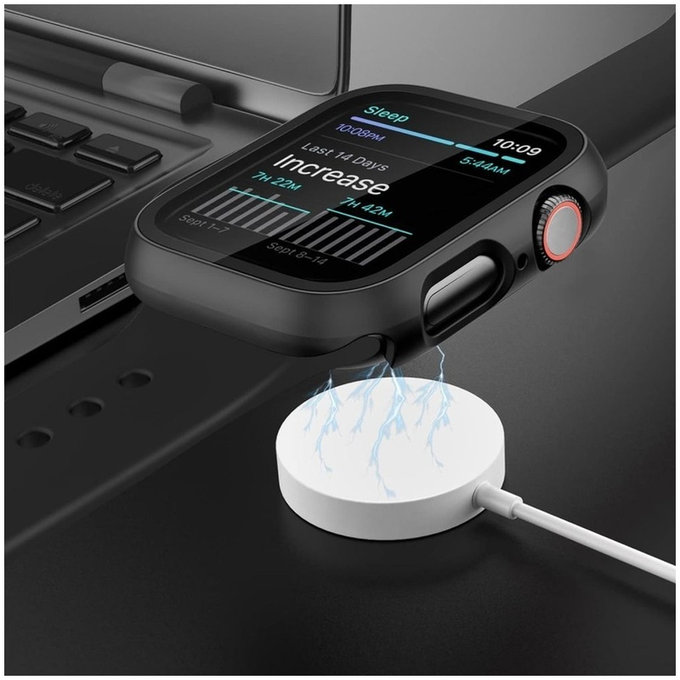 Curea DEFENSE360 pentru Apple Watch 10 / 11 (46 mm), transparentă, Tech-Protect