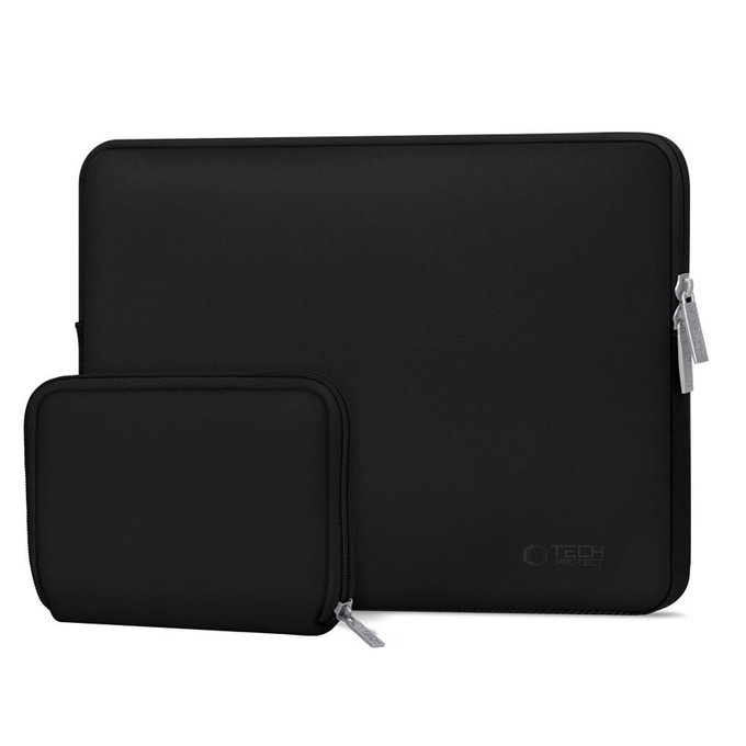 Husă pentru laptop Neoslim 13-14, neagră, Tech-Protect