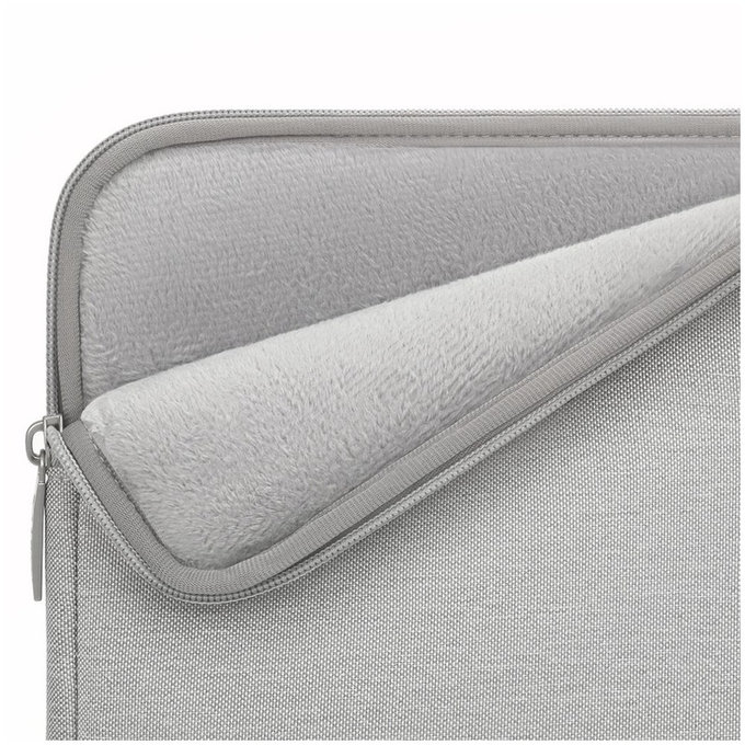 Husă pentru laptop Sleevy 13-14, Crayon Grey, Tech-Protect