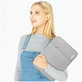 Husă pentru laptop Sleevy 13-14, Crayon Grey, Tech-Protect