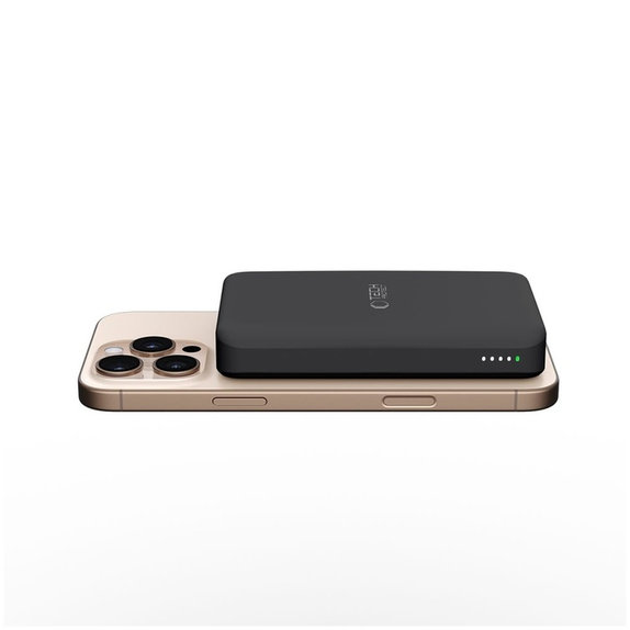 Power bank PB24 Lifemag Qi2 MagSafe 10000mAh, neagră, Tech-Protect