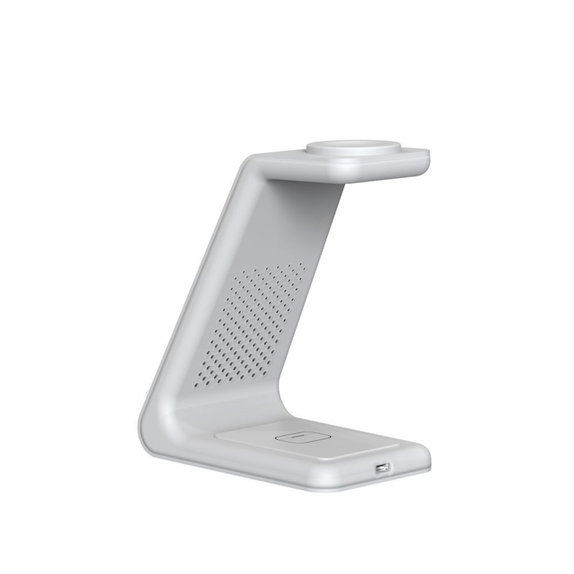 Încărcător wireless QI15W-A36 3IN1 for Apple, albă, Tech-Protect