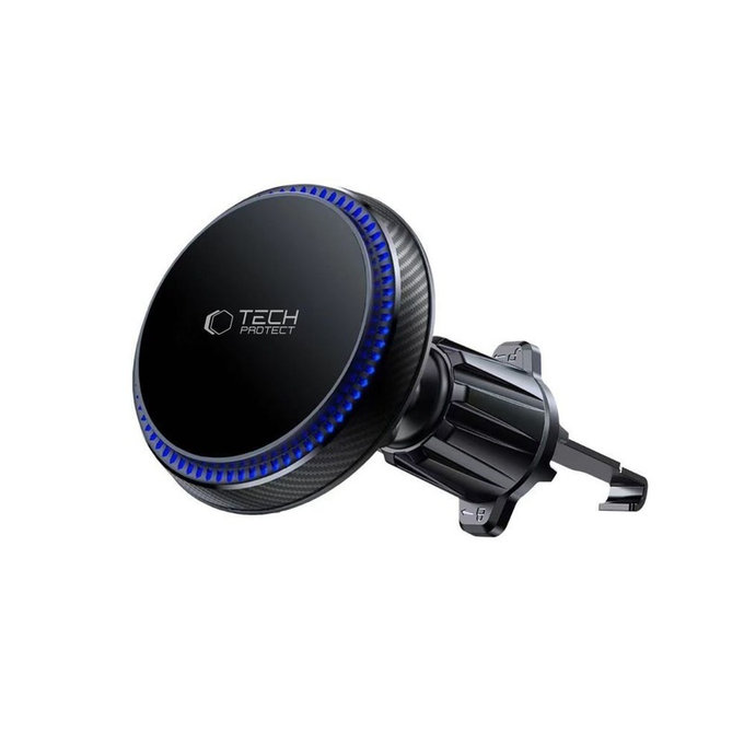 Suport auto MM15W-V4 Magnetic MagSafe Dashboard & Vent 15W, neagră, Tech-Protect