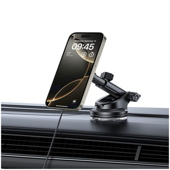 Suport auto MM15W-V4 Magnetic MagSafe Dashboard & Vent 15W, neagră, Tech-Protect
