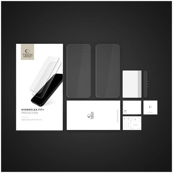 Folie hidrogel Hydro Flex+ 2-PACK pentru Xiaomi Redmi Note 14 Pro 5G / 14 Pro+ Plus 5G / Poco X7 5G, transparentă, Tech-Protect