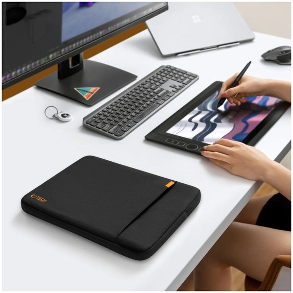 Husă pentru laptop Defender 13-14, neagră, Tech-Protect
