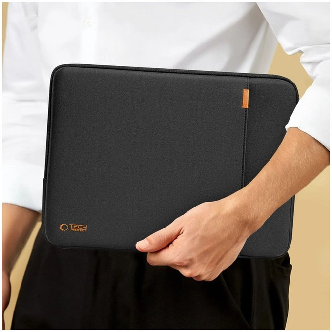 Husă pentru laptop Defender 13-14, neagră, Tech-Protect
