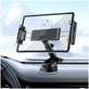 Suport auto V4 Universal Windshield & Dashboard for Tablet, neagră, Tech-Protect