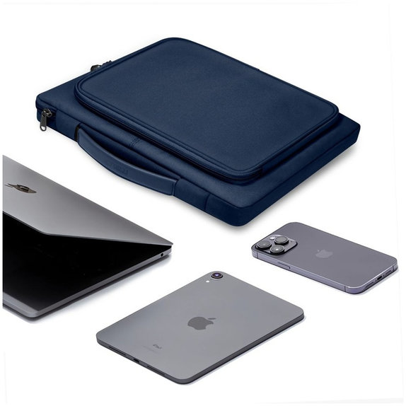 Husă pentru laptop Basic Bag 15-16, Navy Blue, Tech-Protect