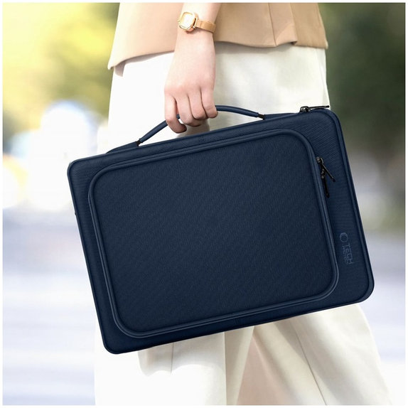Husă pentru laptop Basic Bag 15-16, Navy Blue, Tech-Protect