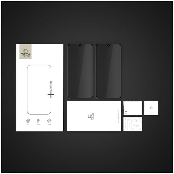 Sticlă securizată Privacy Glass Spy+ 2-PACK pentru Samsung A36 / A56 5G, privacy, Tech-Protect