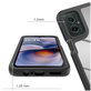 Husă Defense pentru Motorola Moto G15 / G15 Power / G17 / G17 Power / G05 / E15, neagră, Tech-Protect