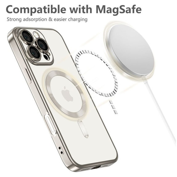 Husă MagFlex MagSafe pentru Samsung S25, Marine Blue, Tech-Protect
