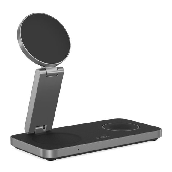 Încărcător wireless QI15W-A47 3IN1 Magnetic MagSafe, neagră, Tech-Protect