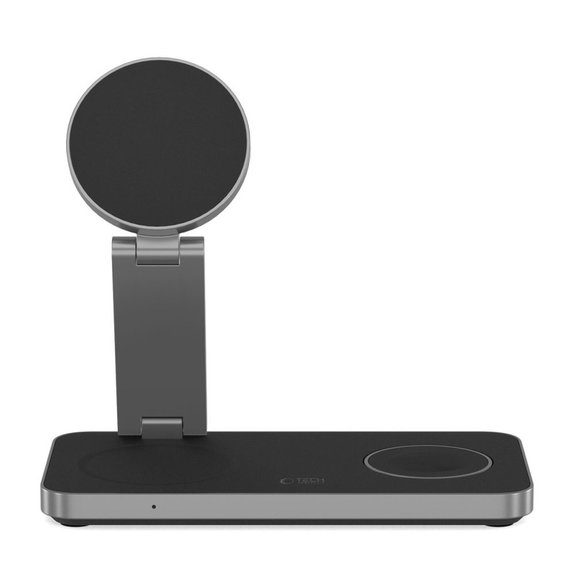 Încărcător wireless QI15W-A47 3IN1 Magnetic MagSafe, neagră, Tech-Protect