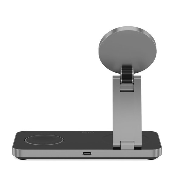 Încărcător wireless QI15W-A47 3IN1 Magnetic MagSafe, neagră, Tech-Protect