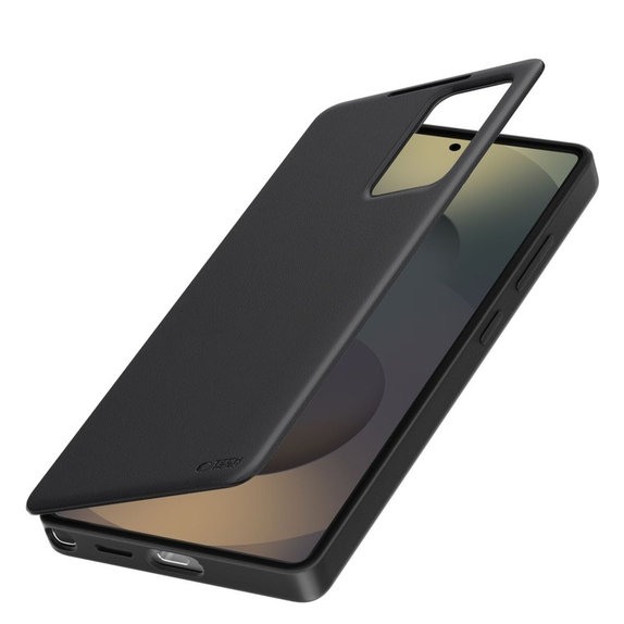 Husă Smart Wallet pentru Samsung S25 Ultra, Matte Black, Tech-Protect