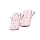 Power bank PB31 Lifemag MagSafe 10000mAh, roz, Tech-Protect
