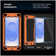 Sticlă securizată Quick Set+ 2-PACK pentru Samsung S24 / S25, transparentă, Tech-Protect
