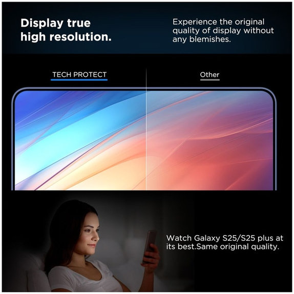 Sticlă securizată Quick Set+ 2-PACK pentru Samsung S24 / S25, transparentă, Tech-Protect