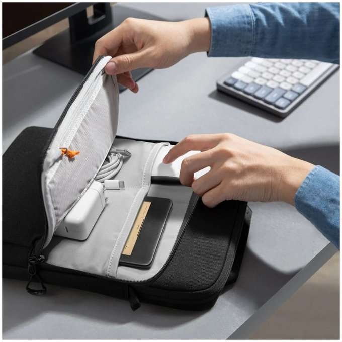 Husă pentru laptop Defender Vr Bag 13-14, neagră, Tech-Protect