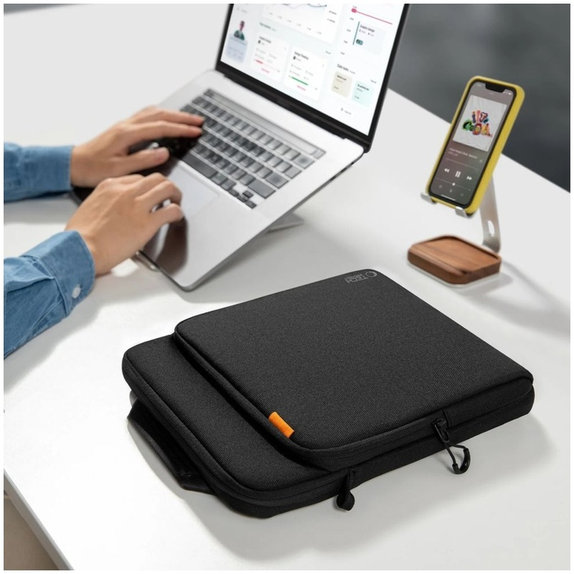 Husă pentru laptop Defender Vr Bag 13-14, neagră, Tech-Protect