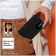 Husă Smart Wallet pentru Samsung A56 5G, Matte Black, Tech-Protect