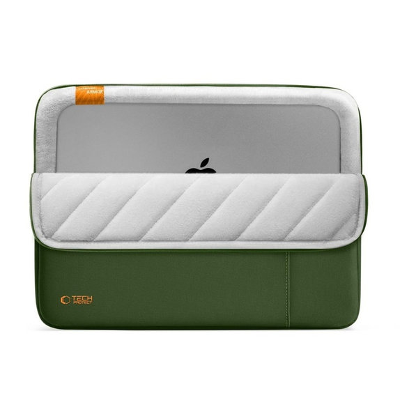Husă pentru laptop Defender 15-16, Army Green, Tech-Protect