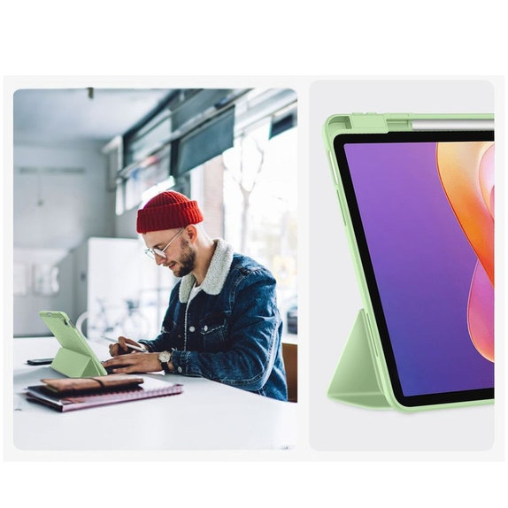 Husă Sc Pen pentru Xiaomi Redmi Pad 2 11.0 Matcha Green, Tech-Protect
