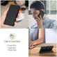 Husă Wallet pentru Motorola Moto G56 5G, neagră, Tech-Protect