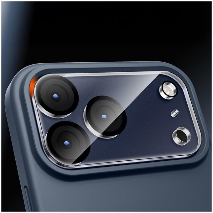 Protecție cameră Cam Fit+ pentru iPhone 17 Pro, transparentă, Tech-Protect