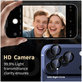 Protecție cameră Camring Fit+ pentru iPhone 14 Pro / Max / 15 Pro / Max / 16 Pro / Max / 17 Pro / Max, transparentă, Tech-Protect