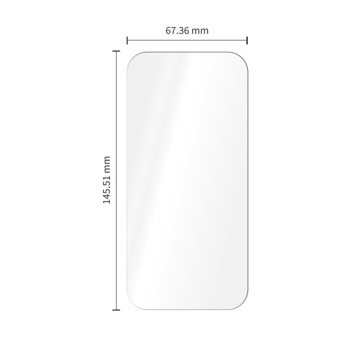 Sticlă securizată Glass Fit+ 2-PACK pentru iPhone 16 Pro / 17 / 17 Pro / 18 Pro, transparentă, Tech-Protect