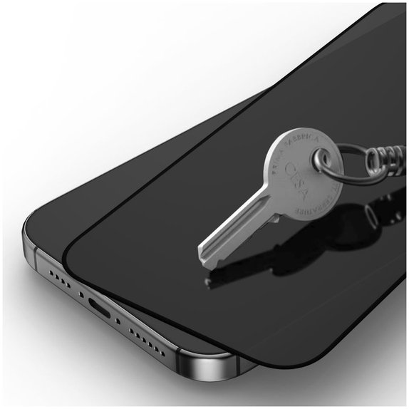 Sticlă securizată Privacy Glass Spy+ 2-PACK pentru iPhone 16 Pro / 17 / 17 Pro, privacy, Tech-Protect
