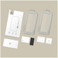 Sticlă securizată Quick Set+ 2-PACK pentru iPhone 17, neagră, Tech-Protect