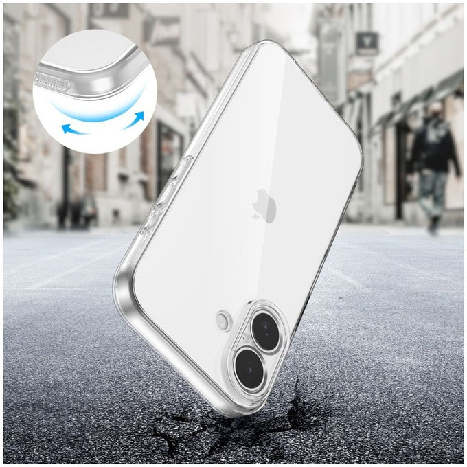 Husă de protecție FlexAir pentru iPhone 17, číre, Tech-Protect