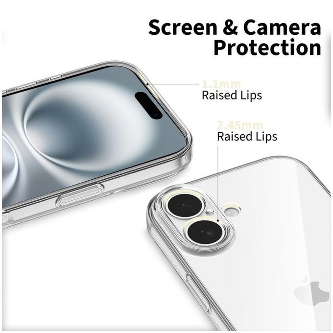 Husă de protecție FlexAir pentru iPhone 17, číre, Tech-Protect