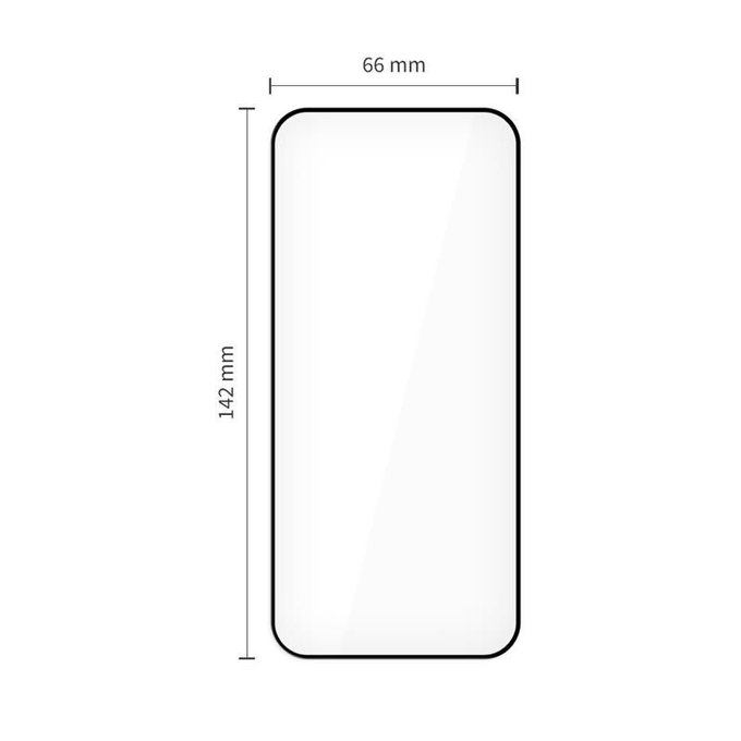 Sticlă securizată Quick Set+ 2-PACK pentru iPhone 15 Pro, neagră, Tech-Protect