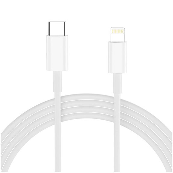 Încărcător de rețea NCA30 2-PORT PD 30W / QC3.0 + Lightning Cable, albă, Tech-Protect