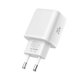 Încărcător de rețea NCA20 2-PORT PD 20W / QC3.0 + Lightning Cable, albă, Tech-Protect