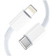 Încărcător de rețea NCA20 2-PORT PD 20W / QC3.0 + Lightning Cable, albă, Tech-Protect