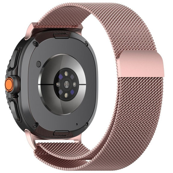Curea Milaneseband pentru Samsung Watch 8 / 9 / Classic (40 / 44 / 46 mm), Rose Gold, Tech-Protect