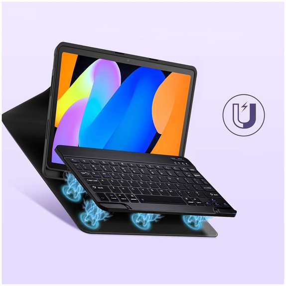 Husă Sc Pen + Keyboard pentru Lenovo Idea Tab / K11 Gen 2 11.0 TB-336, neagră, Tech-Protect