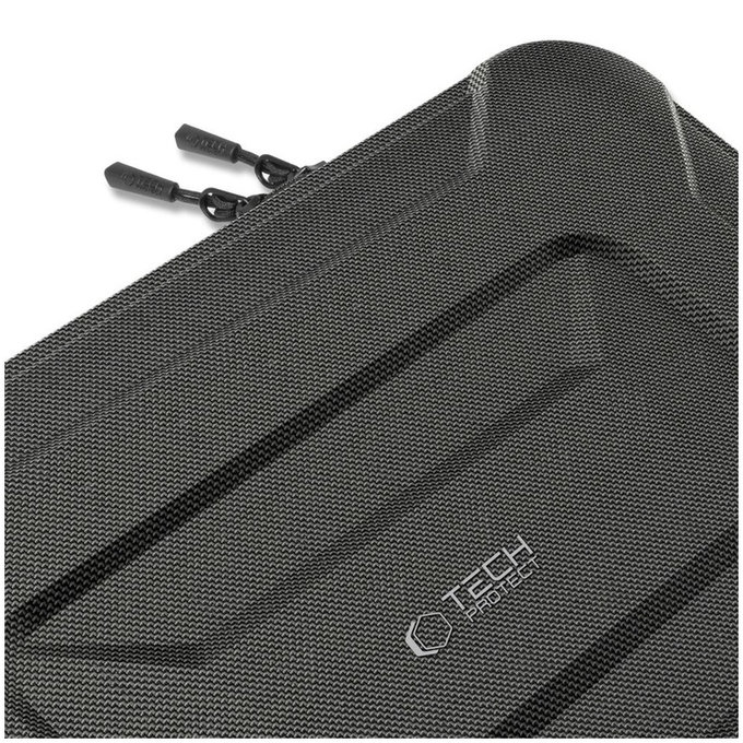 Husă pentru laptop Ranger-X Tactical 13-14, neagră, Tech-Protect