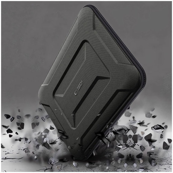 Husă pentru laptop Ranger-X Tactical 13-14, neagră, Tech-Protect