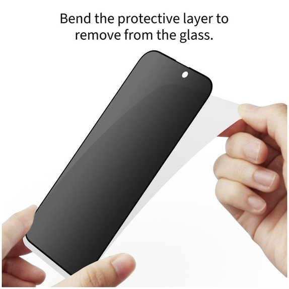 Sticlă securizată Privacy Glass Spy+ 2-PACK pentru Samsung S25 FE, Tech-Protect